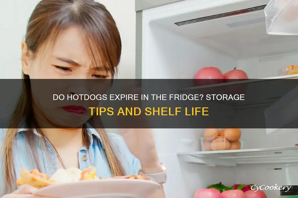 can hotdogs go bad in the refrigerator