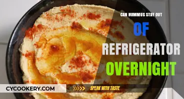 Can Hummus Stay Out Overnight? Safety Tips and Best Practices