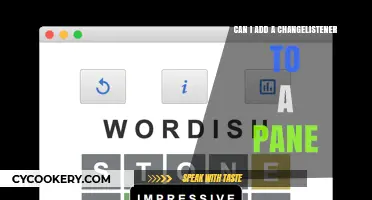 How to Add Change Listeners to a Pane