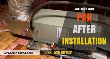 How to Install a Drain Pan Post-Installation