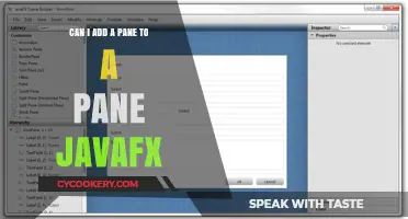 How to Add Multiple Panes in JavaFX