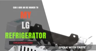Adding an Ice Maker to Your LG Fridge: Is It Possible?
