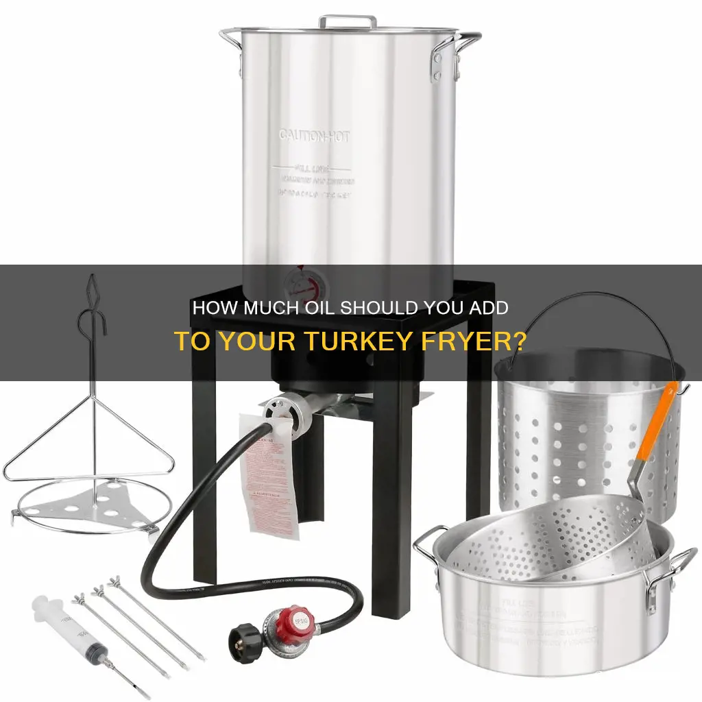 can i add oil to turkey fryer