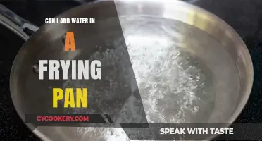 The Magic of Water in a Frying Pan