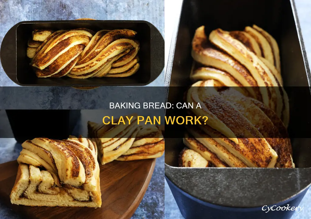 can I back bread on a clat pan