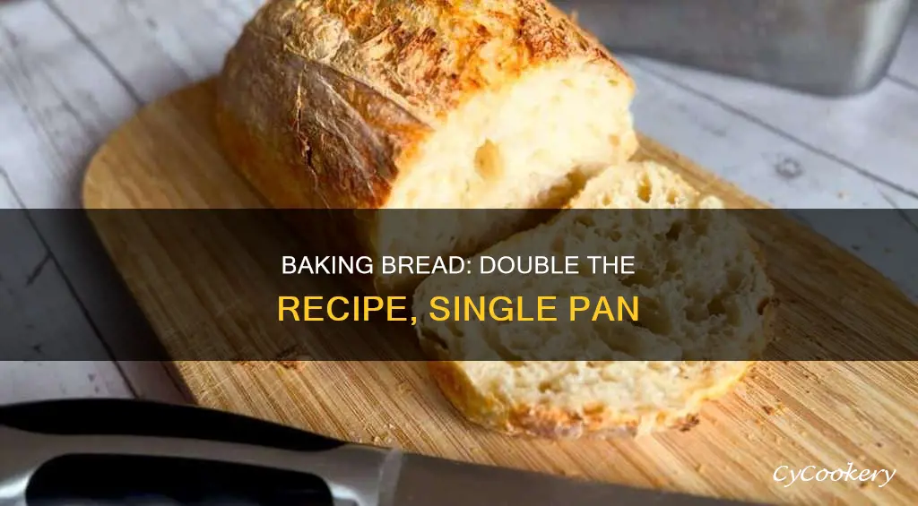can I bake 2 breads in same pan