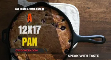 Baking a Larger Cake: Can I Use a Bigger Pan?
