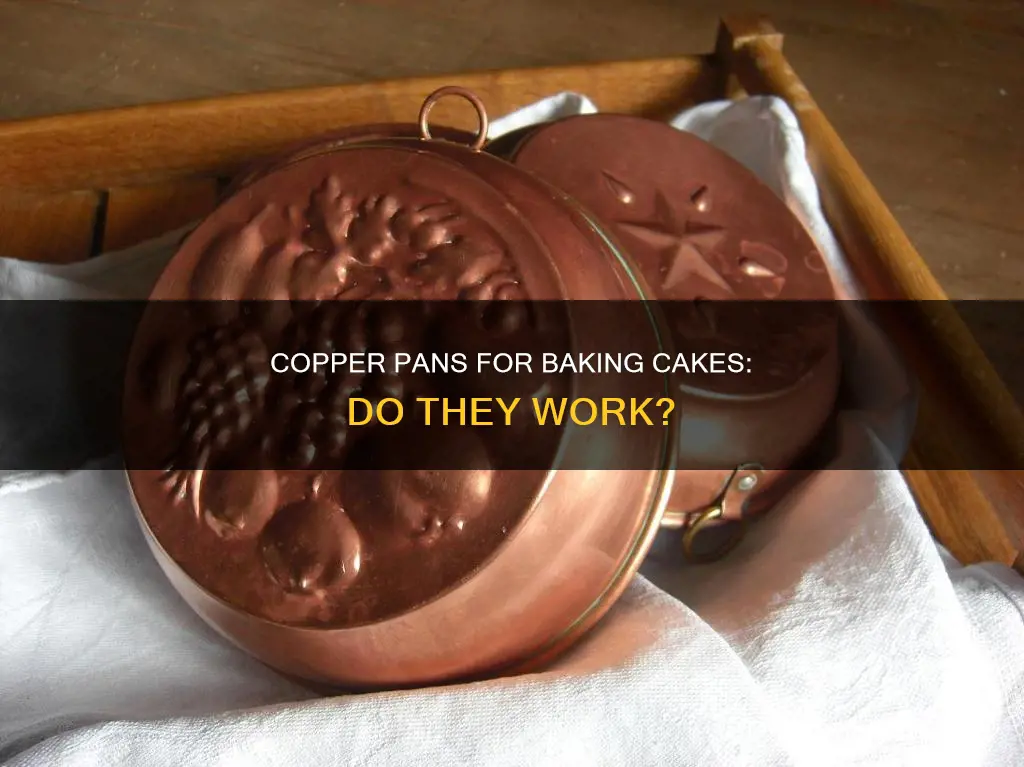 can I bake a cake in a copper pan