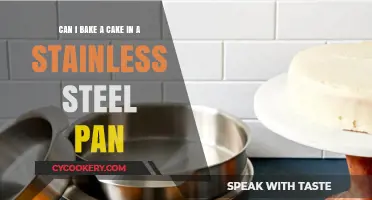 Baking Cakes in Stainless Steel: Is It Possible?