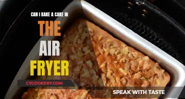 Air Fryer Baking: Cake Perfection