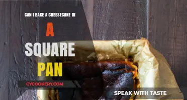 Baking Cheesecake: Square Pan vs Round Pan