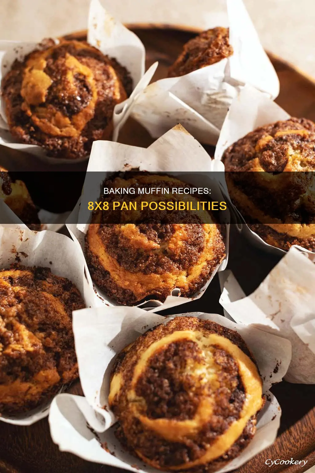 can I bake a muffin recipe in an 8x8 pan