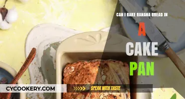 Baking Banana Bread: Cake Pan or Loaf Pan?