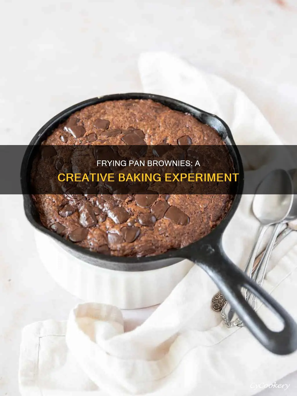can I bake brownies in a frying pan