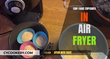 Air-Fried Cupcakes: Baking Perfection Without an Oven