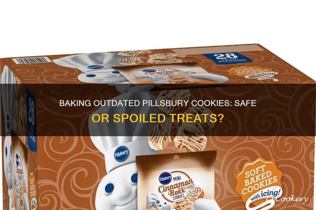 can i bake outdated refrigerated pillsbury cookies