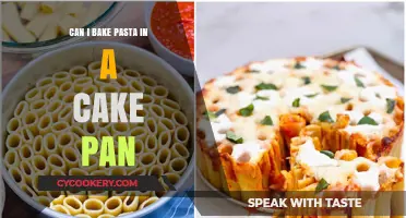 Baking Pasta in a Cake Pan: Is it Possible?