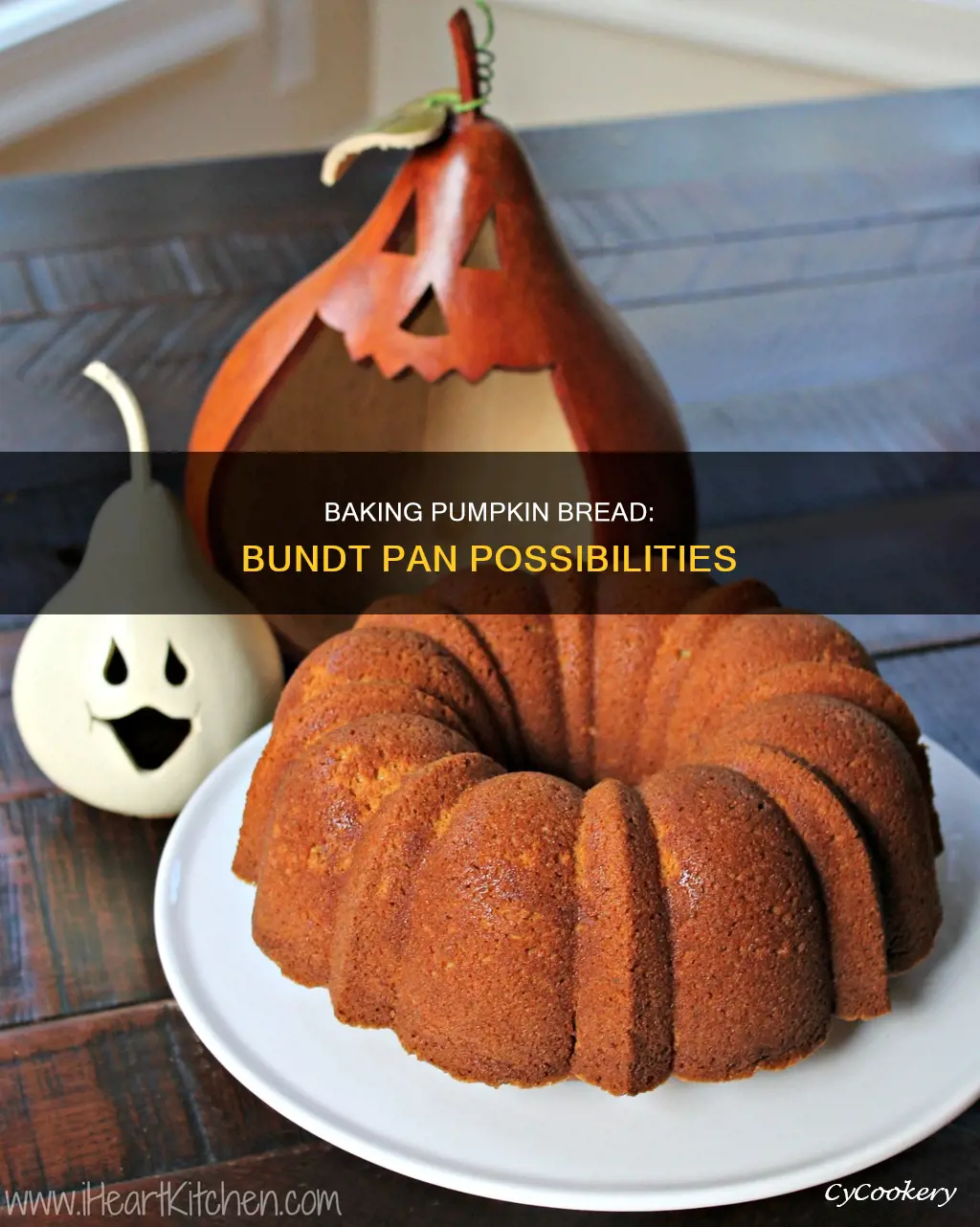 can I bake pumpkin bread in a bundt pan