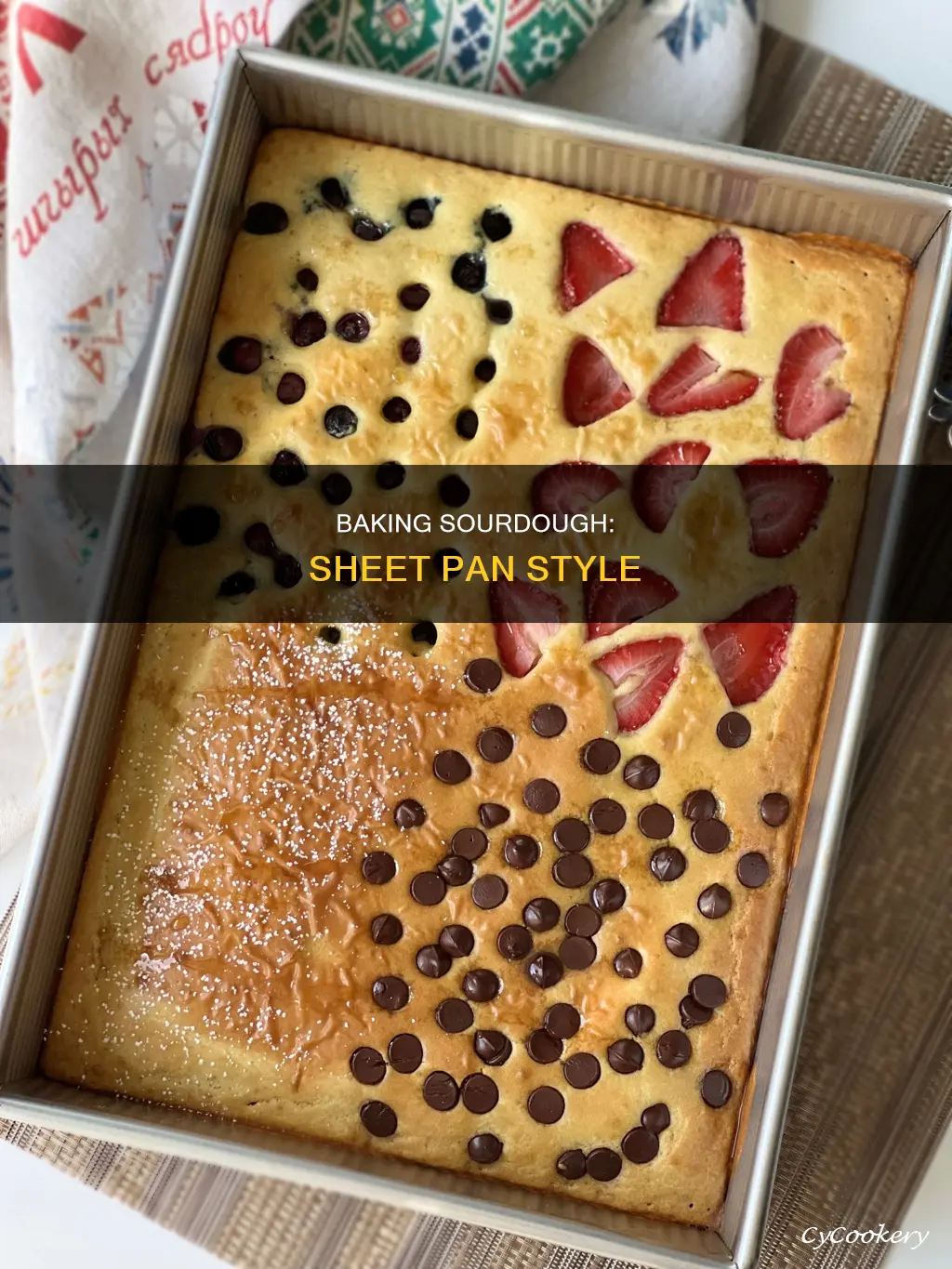 can I bake sourdough on a sheet pan