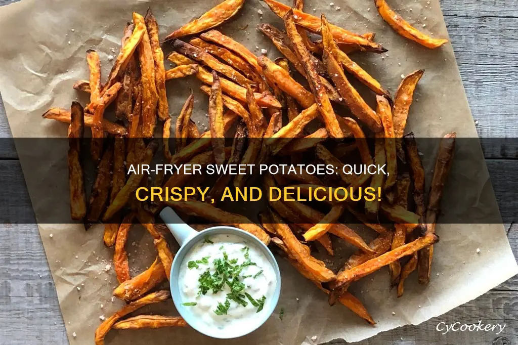 can i bake sweet potatoes in an air fryer