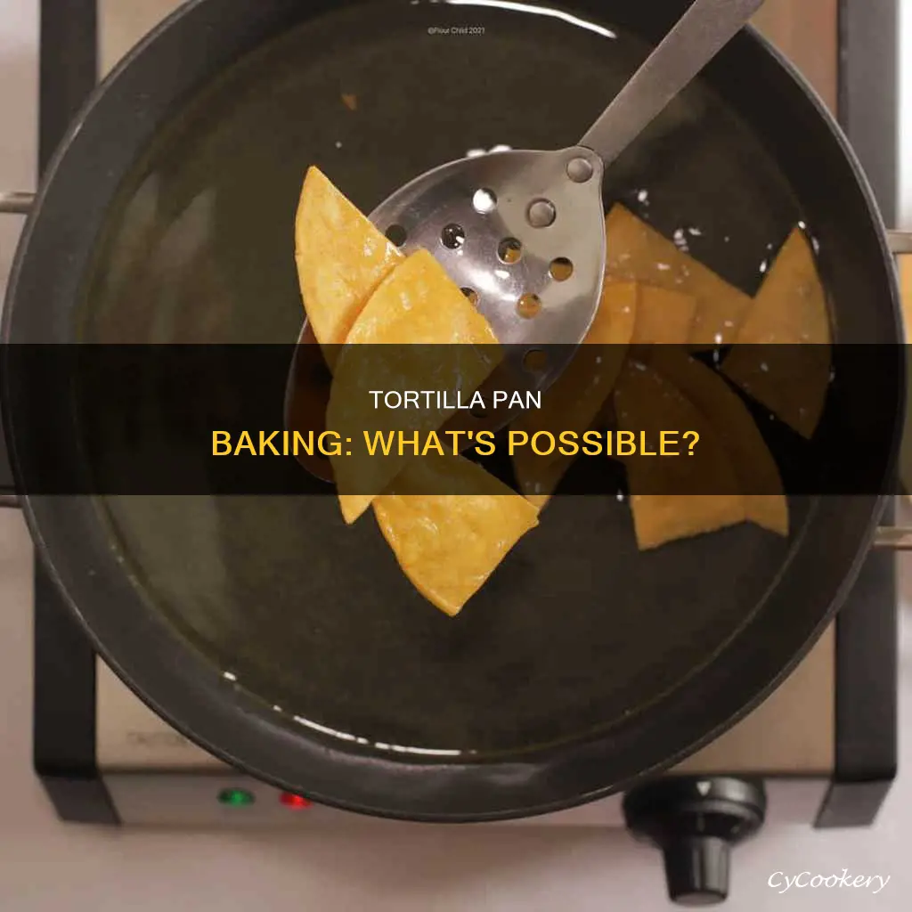 can I bake things in the perfect tortilla pan