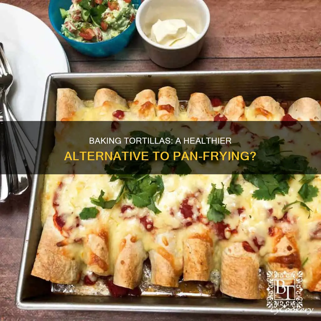 can I bake tortias instead of pan fry