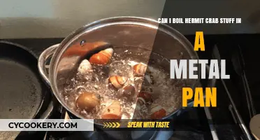 Boiling Hermit Crab Supplies: Metal Pan Pros and Cons