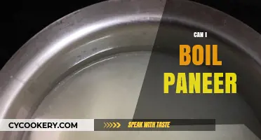 The Magical Transformation: Boiling Paneer