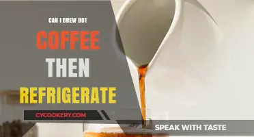 Brewing Hot Coffee for Refrigeration: Tips and Best Practices