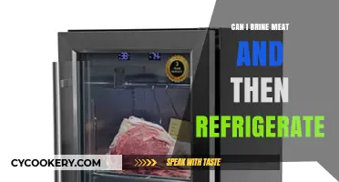 Brine and Chill: Safely Refrigerating Brined Meat for Perfect Results