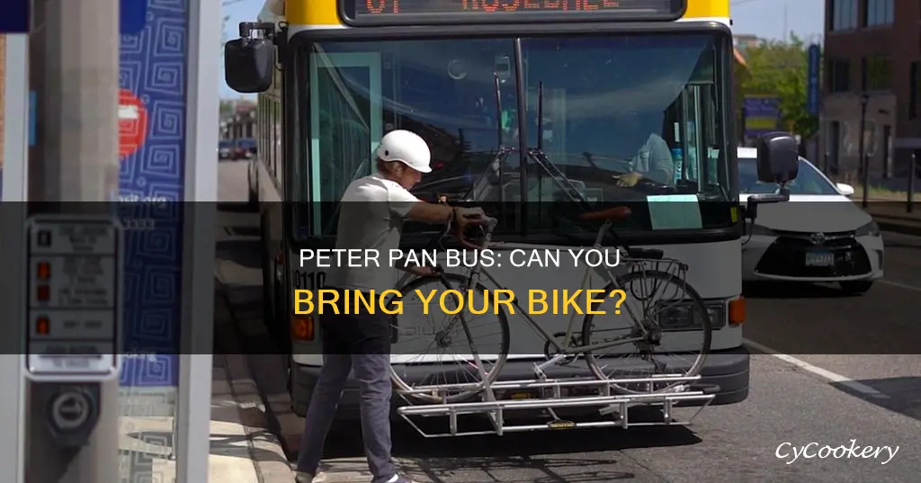 can I bring a bike on a peter pan bus