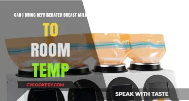 Safely Warming Refrigerated Breast Milk: Tips for Room Temperature Feeding