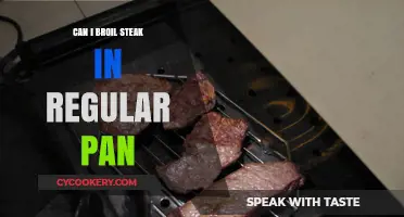Broiling Steak: Pan or No Pan?