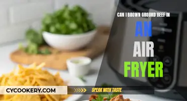 Air Fryer Ground Beef: Quick, Easy Browning?