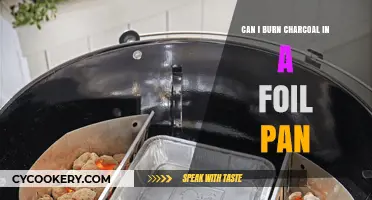 Charcoal Grilling: Foil Pan Safety Tips