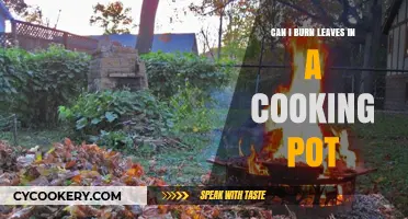 Burning Leaves in a Cooking Pot: Safe or Not?