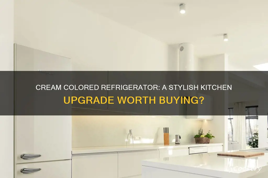 can i buy a cream colored refrigerator