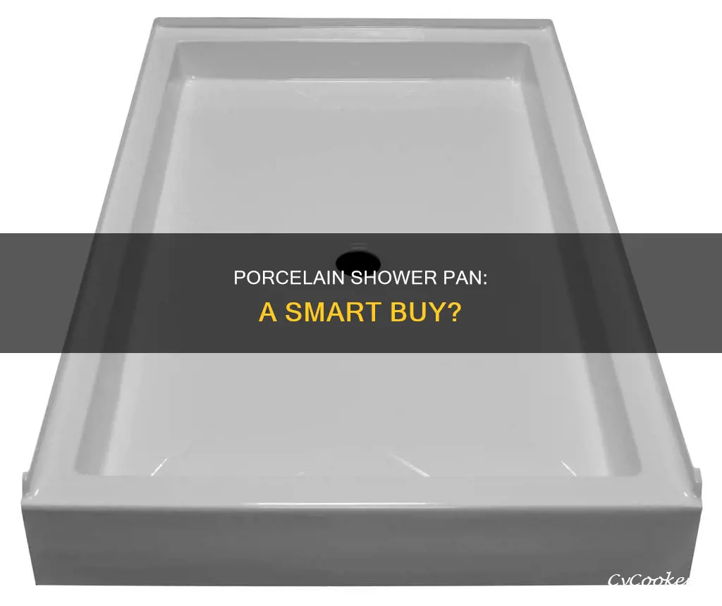 can I buy a porcelain shower pan