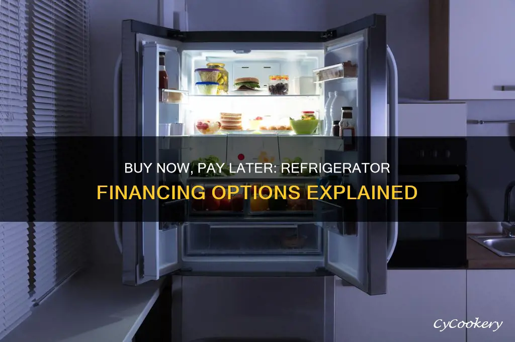 can i buy a refrigerator and make payments