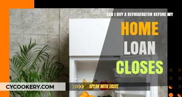 Buying a Refrigerator Before Home Loan Closing: What You Need to Know