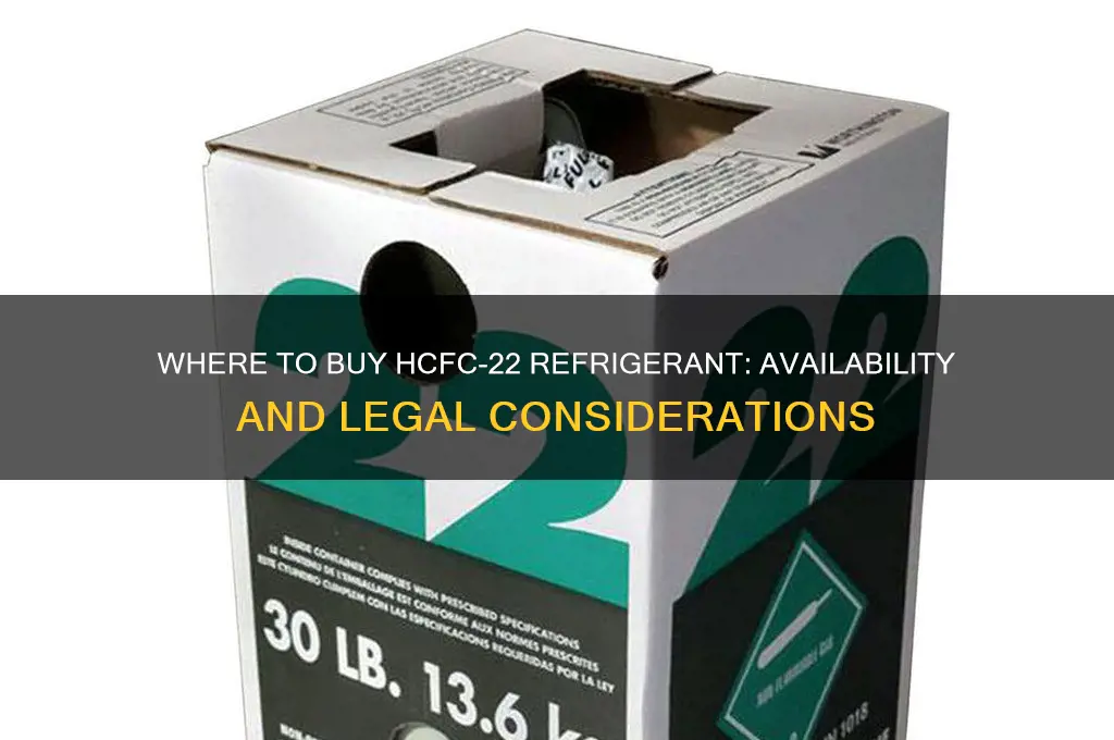 can i buy hcfc-22 refrigerant