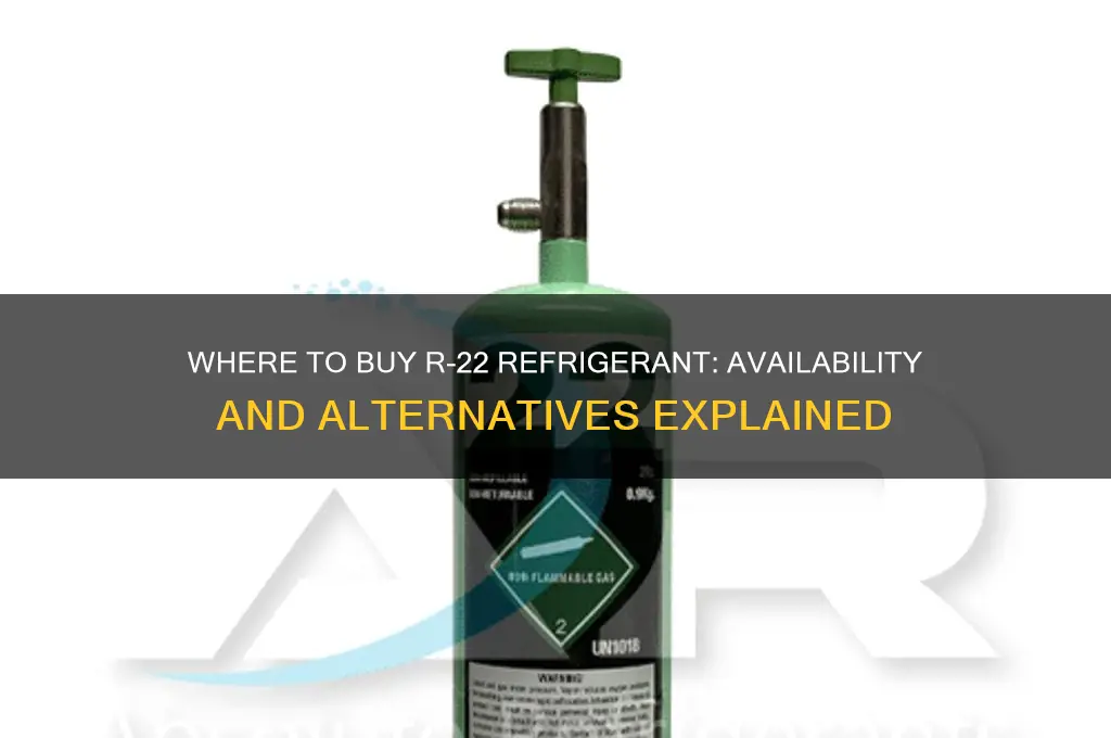 can i buy r-22 refrigerant