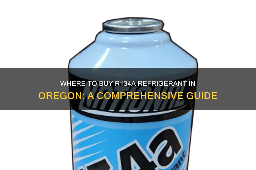 can i buy r134a refrigerant in oregon