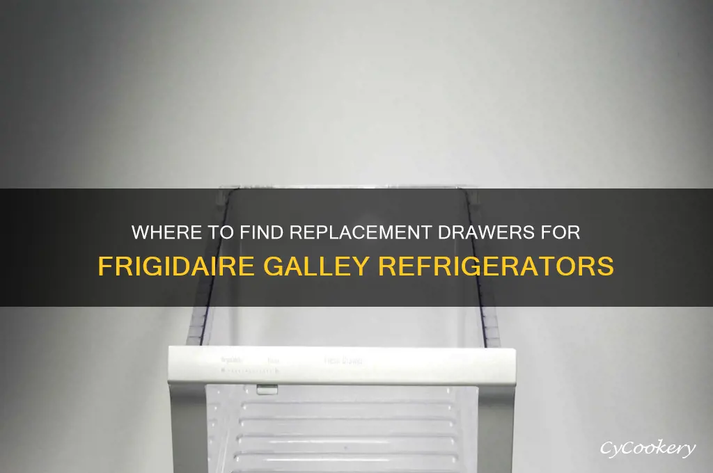 can i buy replacement drawers for my galley frigidaire refrigerator