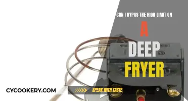 How to Safely Bypass Deep Fryer High Limit