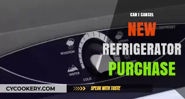 Can I Cancel My New Refrigerator Purchase? A Comprehensive Guide