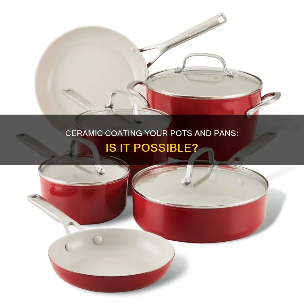 can I ceramic coat my pots and pans