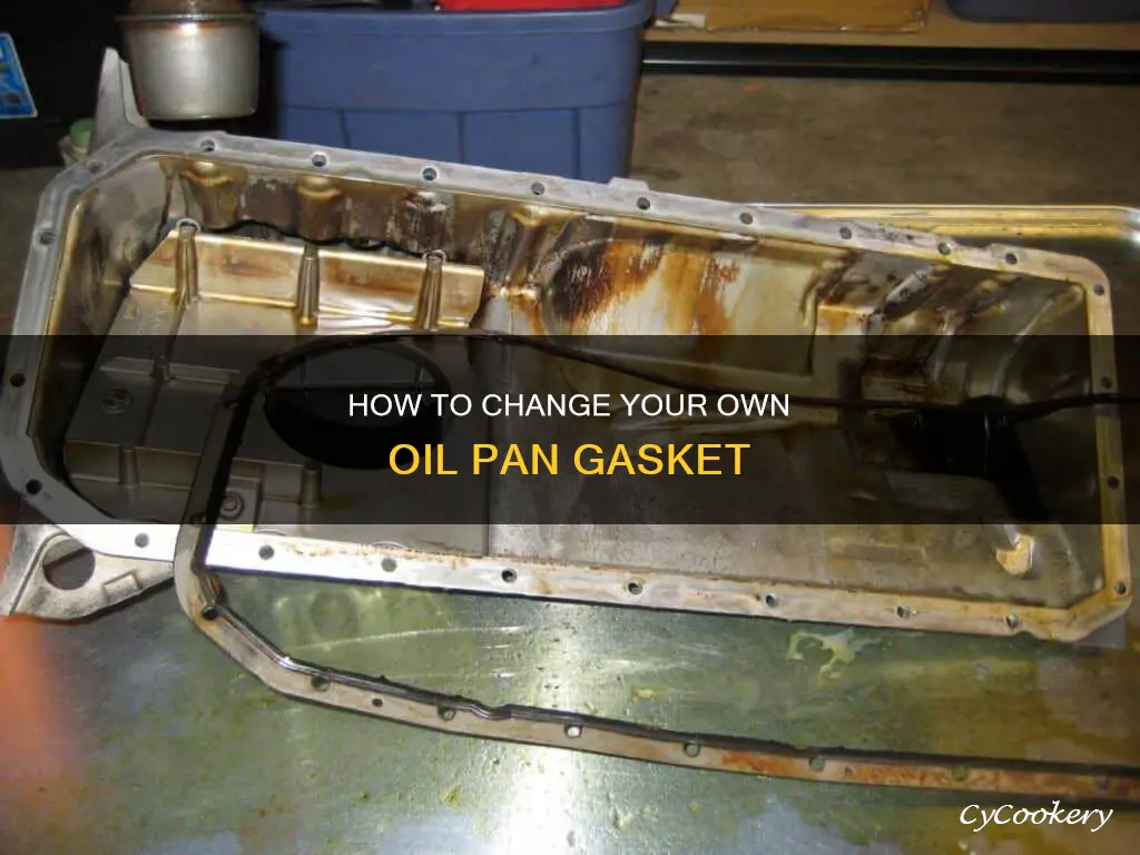 can I change my own oil pan gasket