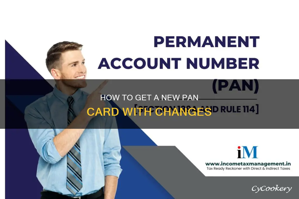 can I change my pan number