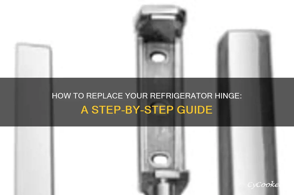 can i change the hinge on my refrigerator